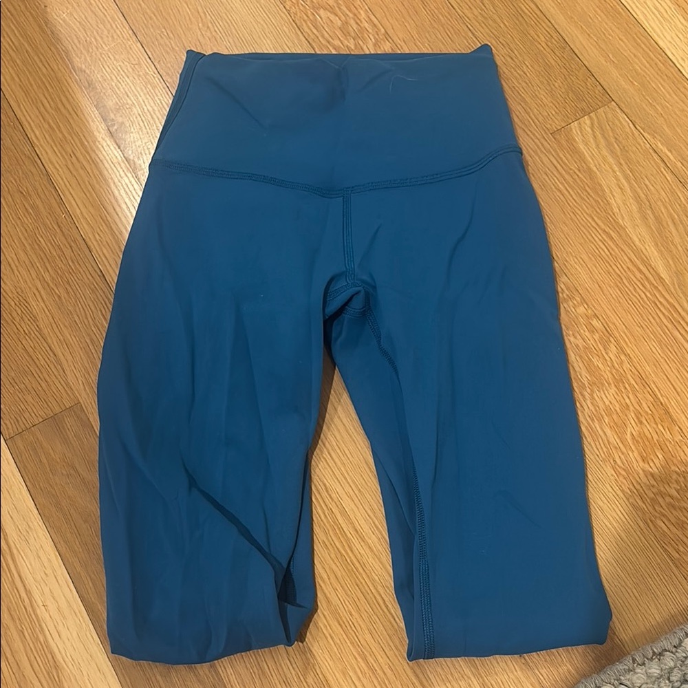 Teal High-Waisted Leggings